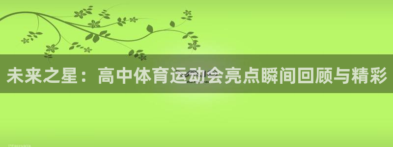 未来之星：高中体育运动会亮点瞬间回顾与精彩