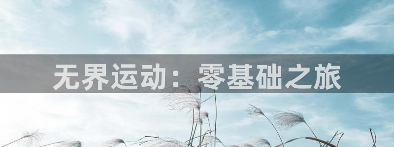 无界运动：零基础之旅